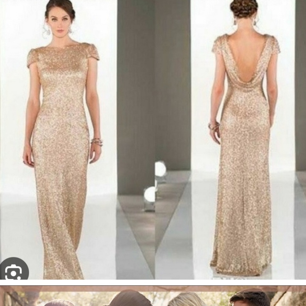 Sorella Vita Long Bridesmaid Dress